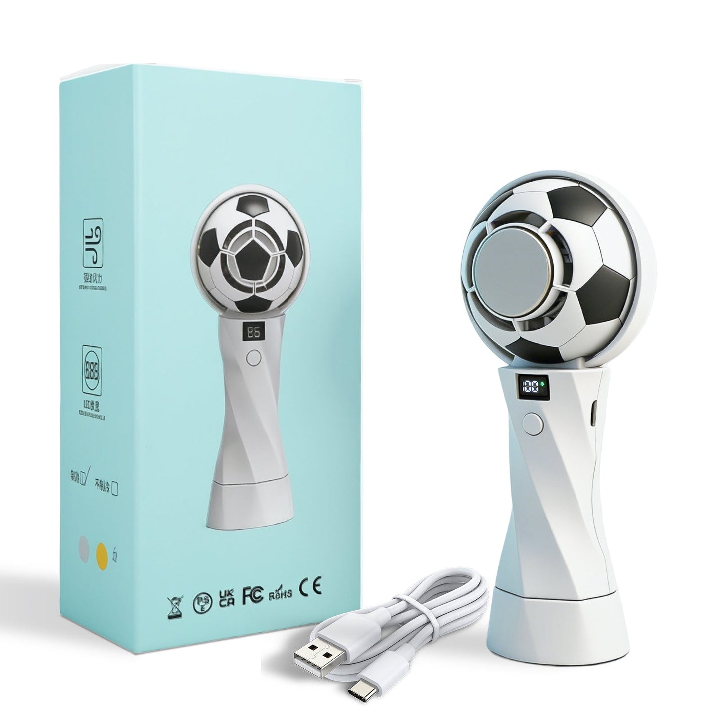 The Ultimate World Cup Style Portable Fan – Made for Your Summer Life
