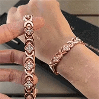 🔥LAST DAY 49% OFF🔥-Flower Copper Bracelet