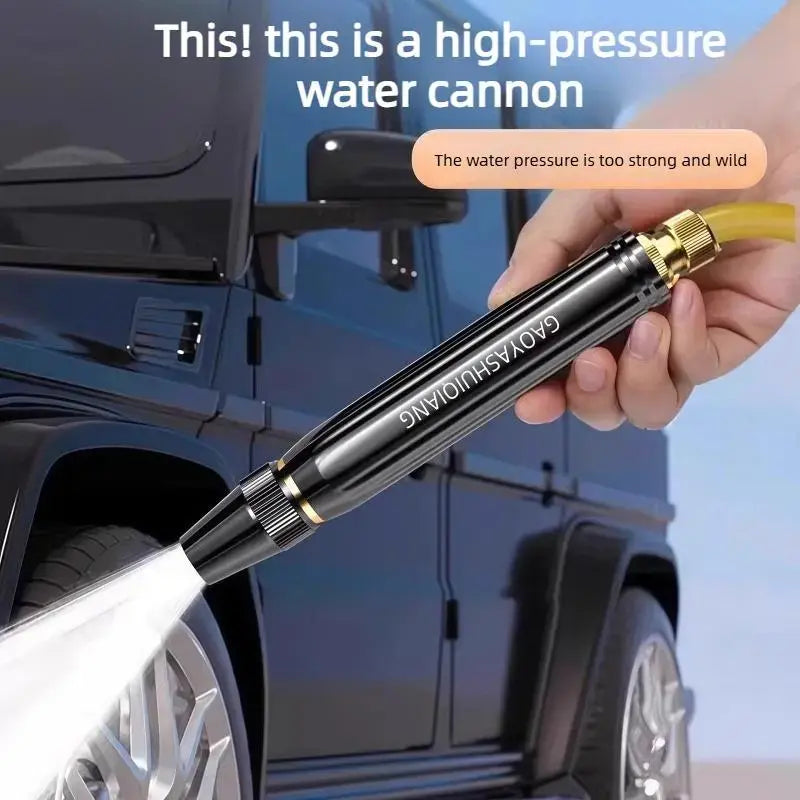 📢📢49% OFF !! 💦Home Hige Pressure Car Wash Water Gun with Booster Nozzle