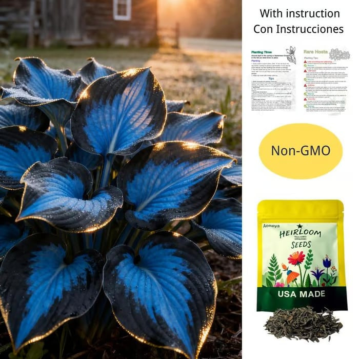 ⏰Last Day Promotion🔥Premium Rare Hosta Seeds🌿Shade-Tolerant Plant