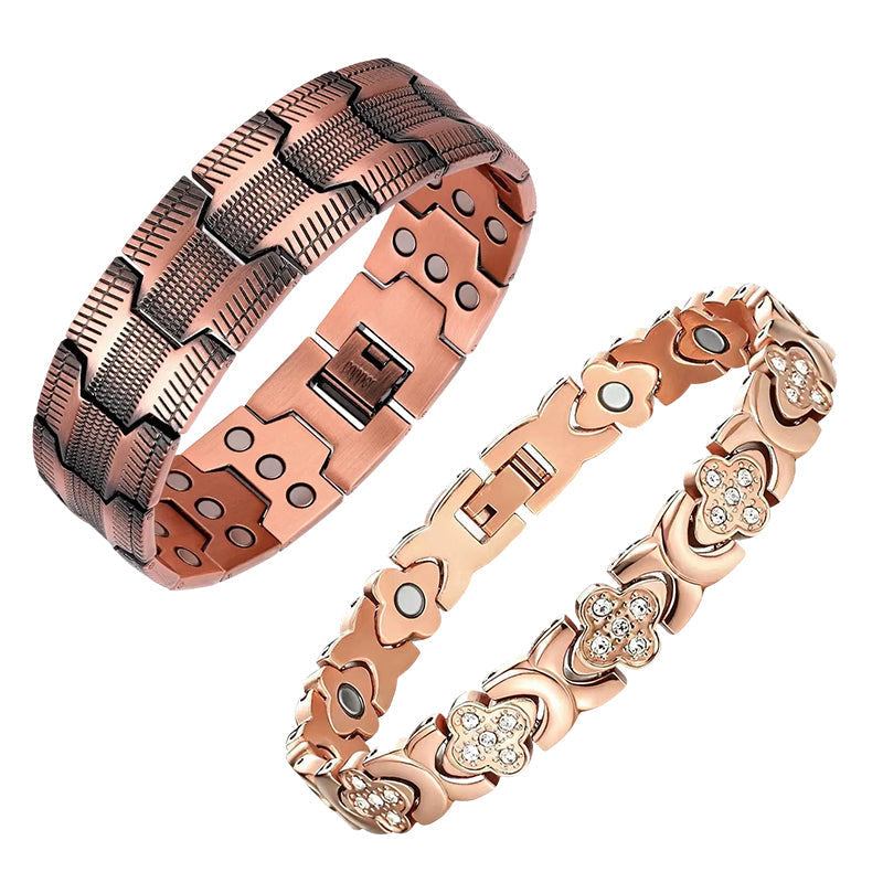 🔥LAST DAY 49% OFF🔥-Flower Copper Bracelet